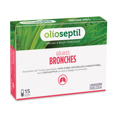 OLIOSEPTIL БРОНХИ / BRONCHES, блистер 15 капсул