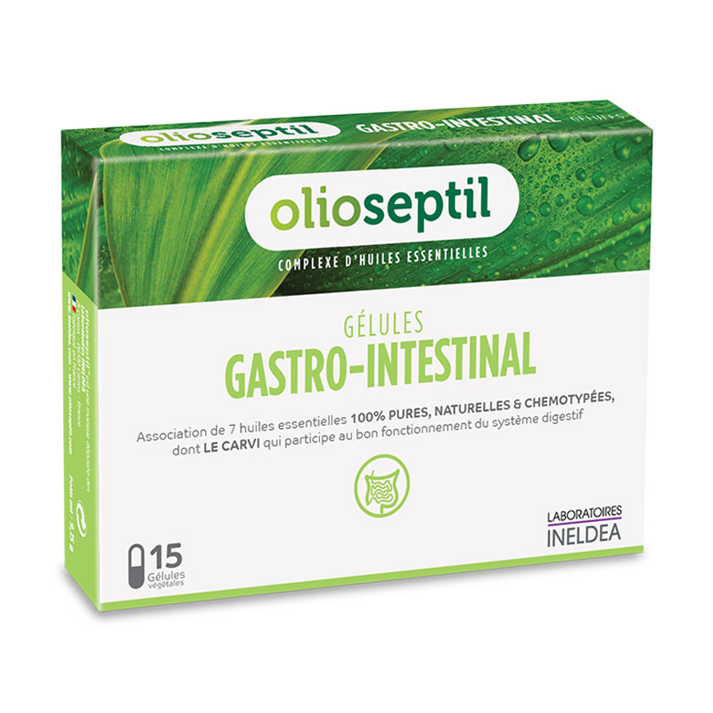 OLIOSEPTIL ГАСТРО-ПИЩЕВАРИТЕЛЬНЫЙ / GASTRO-INTESTINAL, блистер 15 капсул