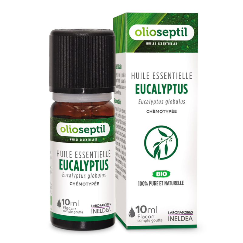 OLIOSEPTIL ЭФИРНОЕ МАСЛО ЭВКАЛИПТА ШАРОВИДНОГО / HUILE ESSENTIELLE EUCALYPTUS GLOBULUS, 10 мл