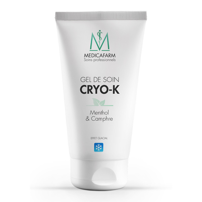 MEDICAFARM КРИО-К Гель ментол и камфора замораживающий / Gel de Soin CRYO-K Menthol & Camphre Effet Glacial, 125 мл