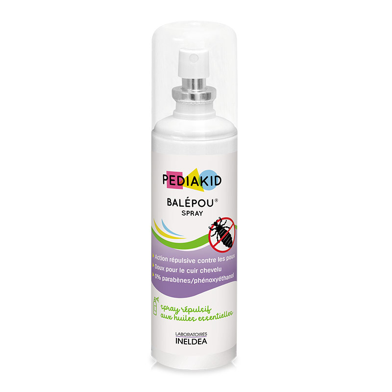 PEDIAKID НАТУРАЛЬНЫЙ СПРЕЙ ОТ ВШЕЙ И ГНИД ДЛЯ ДЕТЕЙ ОТ 3 ЛЕТ / BALEPOU SPRAY 100 мл