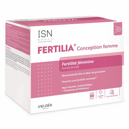 INELDEA ФЕРТИЛИЯ ЗАЧАТИЕ ЖЕНСКАЯ / FERTILIA CONCEPTION FEMME - 30 пакетиков-саше