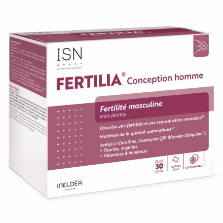 INELDEA ФЕРТИЛИЯ ЗАЧАТИЕ МУЖСКАЯ / FERTILIA CONCEPTION HOMME - 30 пакетиков-саше