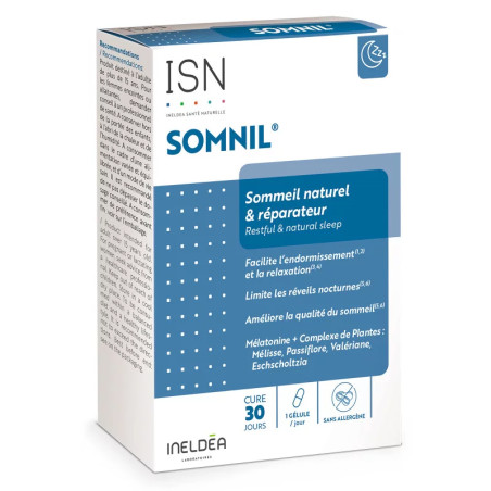 INELDEA СОМНИЛ / SOMNIL® - простое засыпание и восстанавливающий сон - 30 капсул