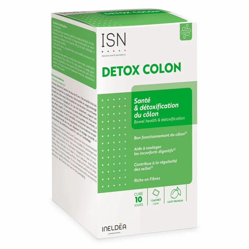 INELDEA ДЕТОКС КОЛОН / DETOX COLON® - Для здорового и чистого толстого кишечника - 10 саше