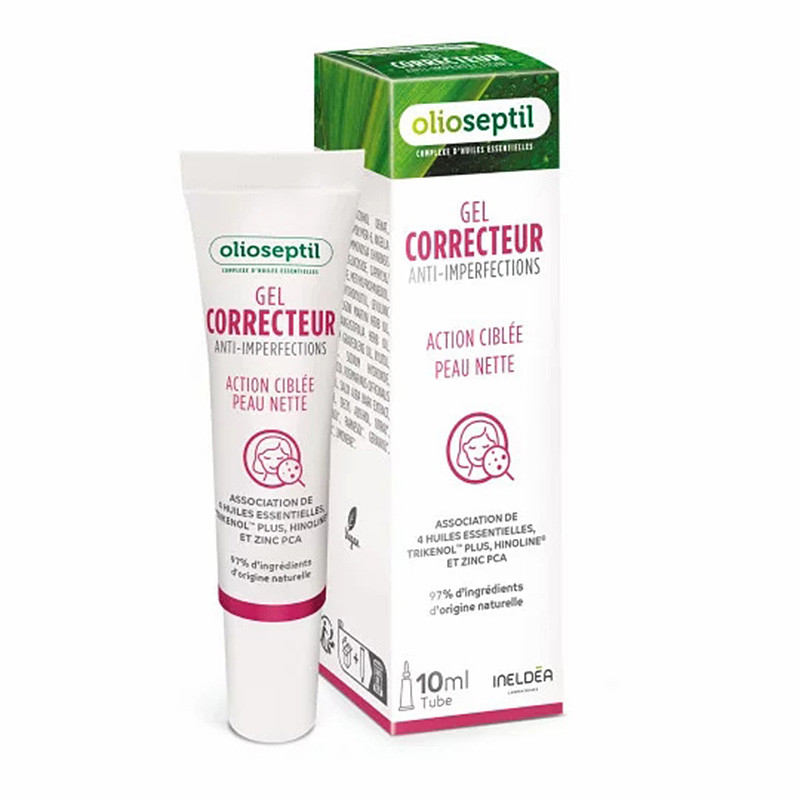OLIOSEPTIL ГЕЛЬ-КОРРЕКТОР ПРОТИВ НЕДОСТАТКОВ КОЖИ ЛИЦА / GEL ANTI IMPERFECTIONS, 10 мл