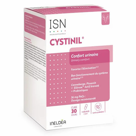 Комплекс Ineldea Цистиніл / CYSTINIL - здоров'я сечовивідних шляхів - 90 капсул (IN08)