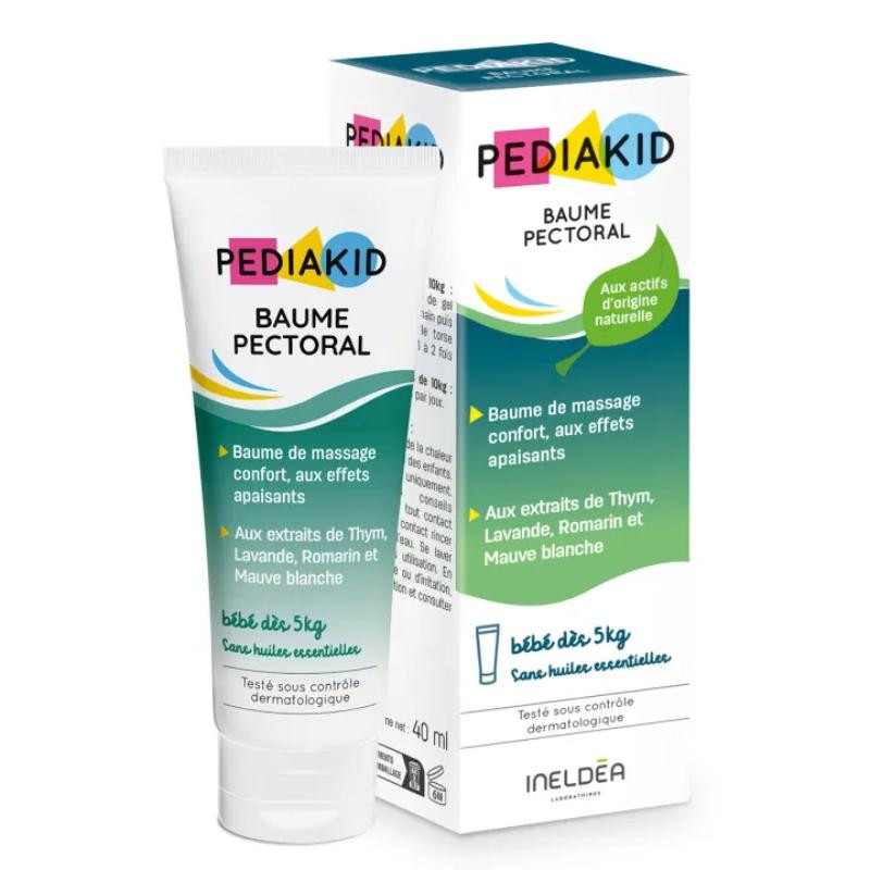 PEDIAKID БАЛЬЗАМ ПРОТИВ ПРОСТУДЫ / BAUME PECTORAL, 40 мл