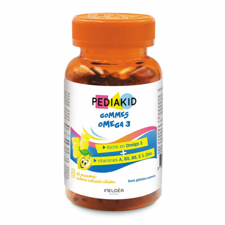 PEDIAKID ОМЕГА 3 МЕДВЕЖУЙКИ / GOMMES OMEGA 3, 60 мишек