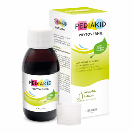 PEDIAKID ФИТОВЕРМИЛ / PHYTOVERMIL, Натуральный противоглистный препарат 125 мл