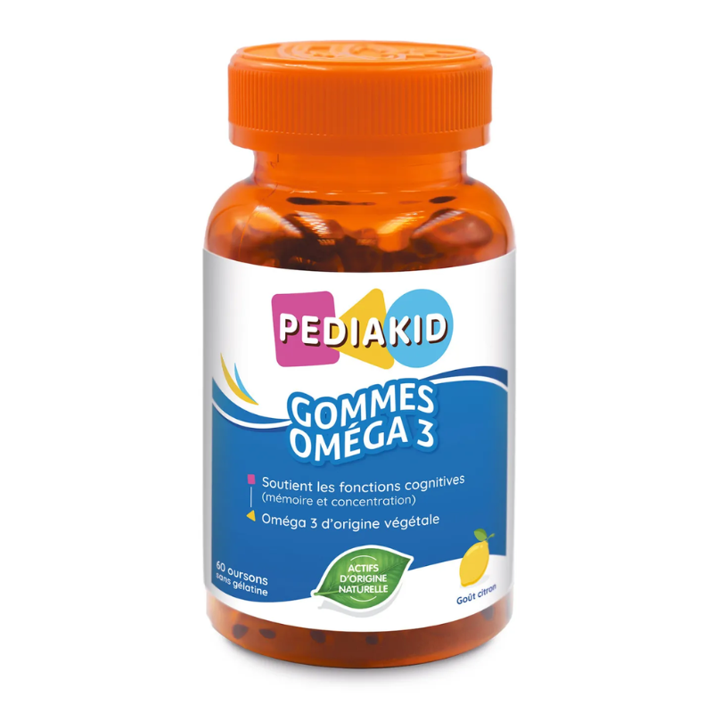 PEDIAKID ОМЕГА 3 МЕДВЕЖУЙКИ / GOMMES OMEGA 3, 60 мишек